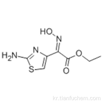 4- 티아 졸 아세트산, 2- 아미노 -α- (히드 록시이 미노) -, 에틸 에스테르 CAS 60845-81-0